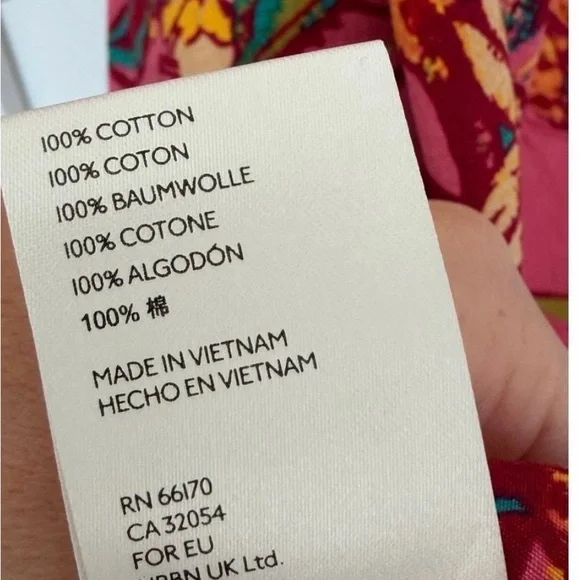 Free People Jodie Sunrise Combo Printed Tunic Dress Pink XS - Picture 6 of 6